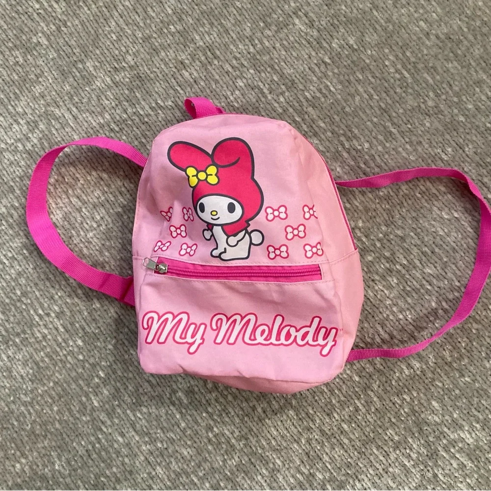 My Melody Mini Backpack Pink Sanrio 2023 Kawaii Y2K Kids‎ Bag Cute Anime